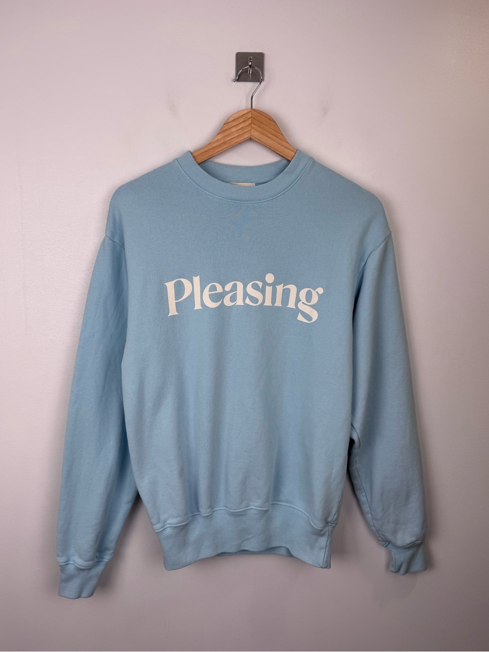 Harry Styles Pleasing Crewneck Blue Unisex Size XS